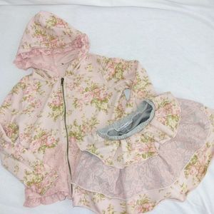 Chasing Fireflies skirt and jacket set